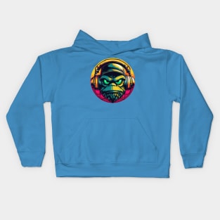 Play that monkey music Kids Hoodie